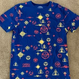 Captain Marvel T Shirt